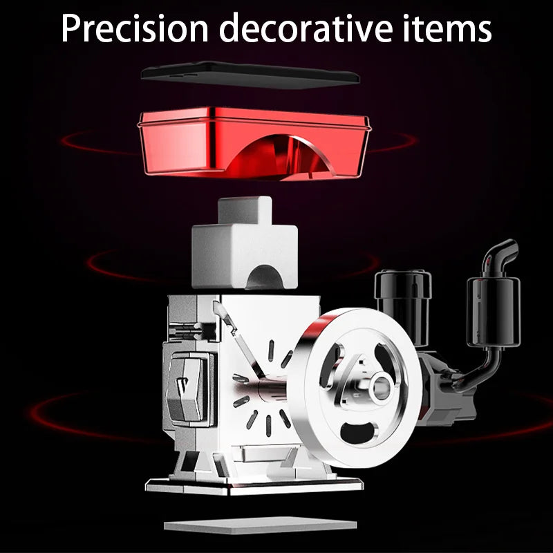 Car Perfume Accessories Retro Tractor Engine Solar Perfume Funny Car Perfume Car Dashboard Perfume Base