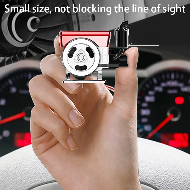 Car Perfume Accessories Retro Tractor Engine Solar Perfume Funny Car Perfume Car Dashboard Perfume Base