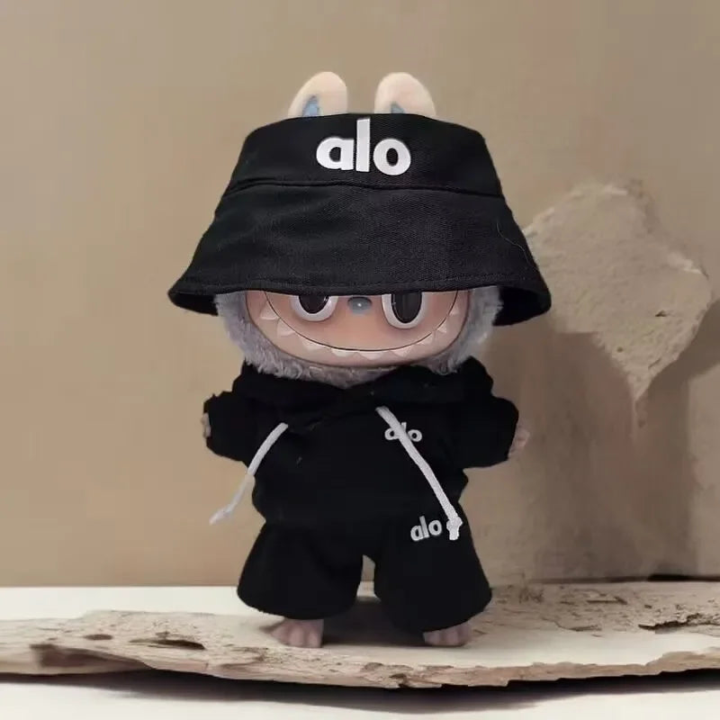 17Cm Labubu Doll Clothes Set Luxury Fashion Outfits Cute Mini Designer Clothes for 17Cm Labubu Dolls High Quality Premium