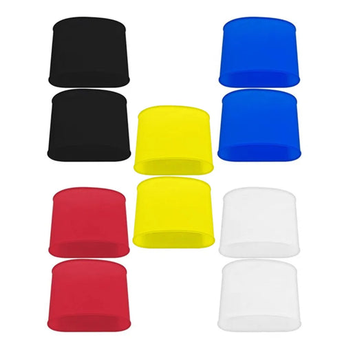 1 Pair Soccer Shin Guard Straps Silicones Shin Pad Holder Practical Shin Pad Banding for Football Running Cycling Sports