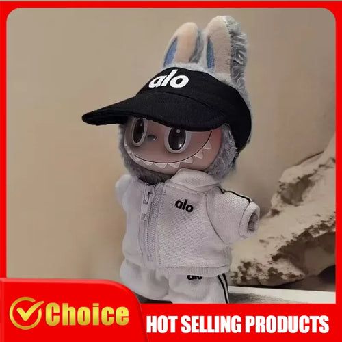 17Cm Labubu Doll Clothes Set Luxury Fashion Outfits Cute Mini Designer Clothes for 17Cm Labubu Dolls High Quality Premium