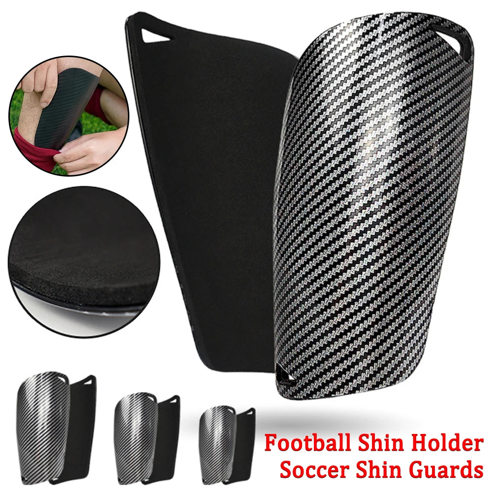 Ultralight Football Shin Holder Shin Pads Strapless Breathable Pads Soccer Shin Guards Plastic Sportswear